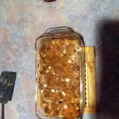 A picture of Salsa meatloaf.