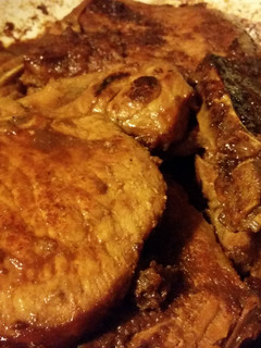 A picture of Sweet and tangy Pork chops.
