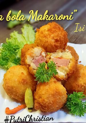 Foto resep Bola bola makaroni isi sosis