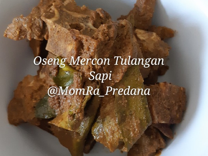 Resep 10.Oseng Mercon Tulangan Sapi Bahan Sederhana