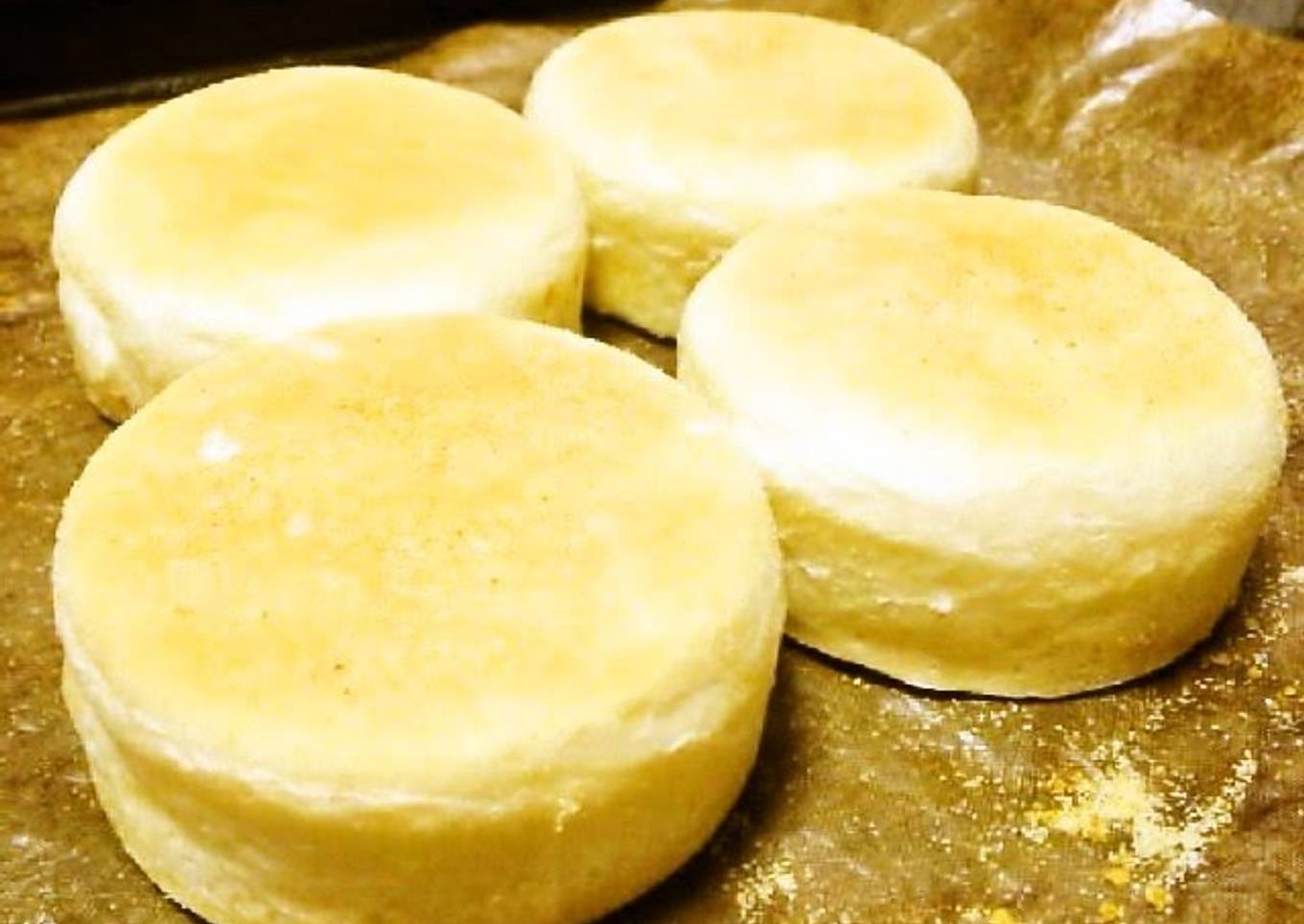 Easy English Muffiins in the Bread Maker