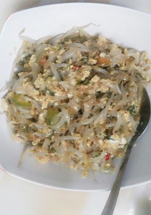 Foto resep Tauge Orek Telur