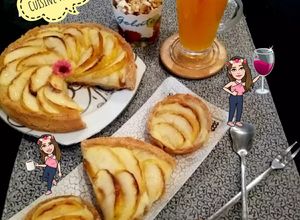 صورة لوصفة تارت التفاح 🍏🍎