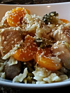 A picture of Mandarin Pork With Broccoli.