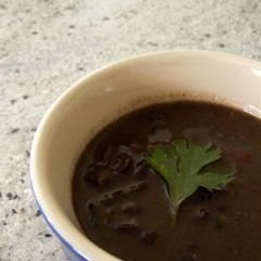 A picture of Slow Cooker Black Bean Soup.