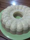 Pudding jeruk-coklat topping chia seed