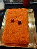 Hoy pastel de zanahoria