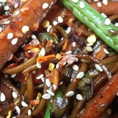 A picture of Soba Noodle Stir Fry.