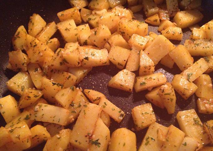 Pan Fried Red Potatoes