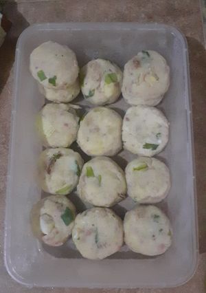 Foto resep Perkedel kentang kornet