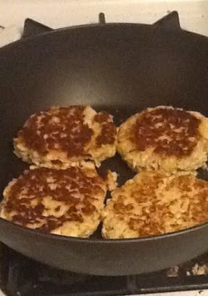 A picture of Homemade Chicken Patties.