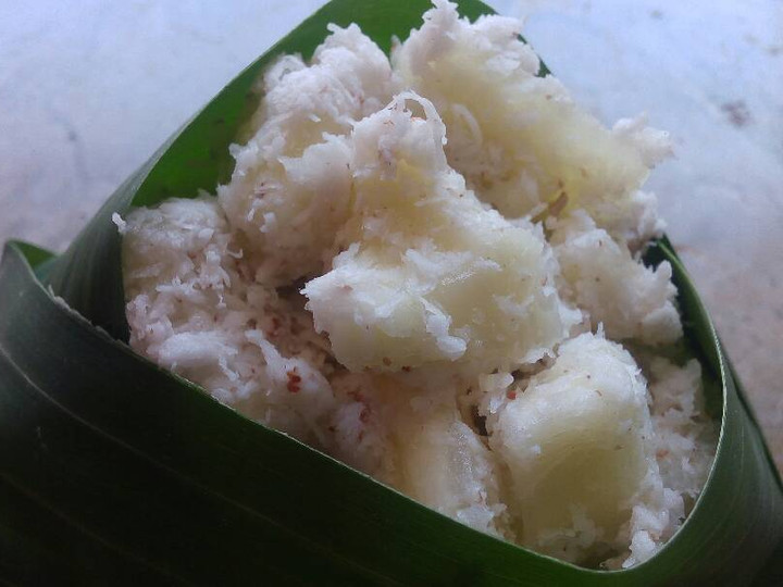 Langkah Mudah untuk Menyiapkan Urab singkong mudah Anti Gagal