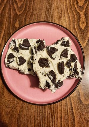 O poză a rețetei Oreo cheesecake 🍪.