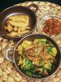 Tumis Sawi Bayam Sardine