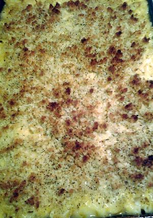 A picture of cream of chicken casserole.
