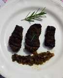 Filete al perejil con papas rústicas