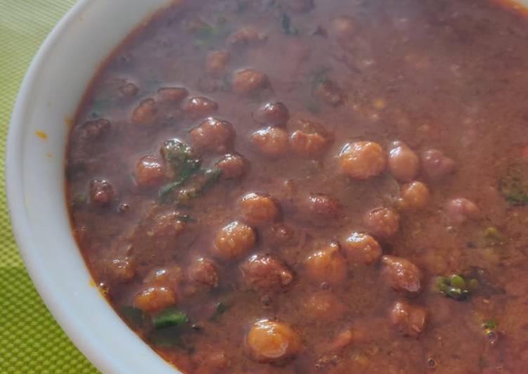 Recipe of Homemade Black Chana Masala