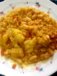 Una foto de Arroz empedrado
