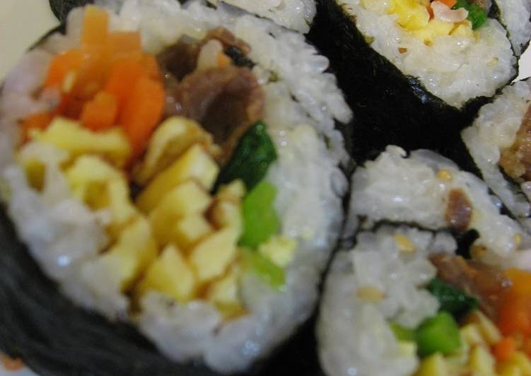 Recipe of Homemade Sushi Rolls (To Use as Ehoumaki)