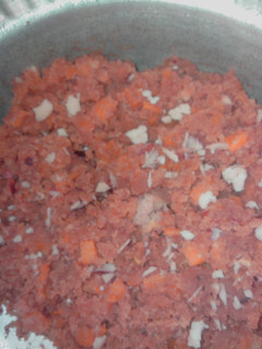 A picture of Pineapple halwa.
