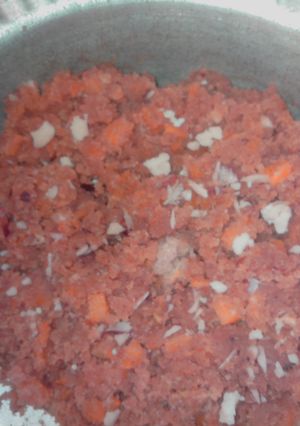 A picture of Pineapple halwa.