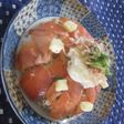 Delicious Cheese and Salmon Chirashizushi