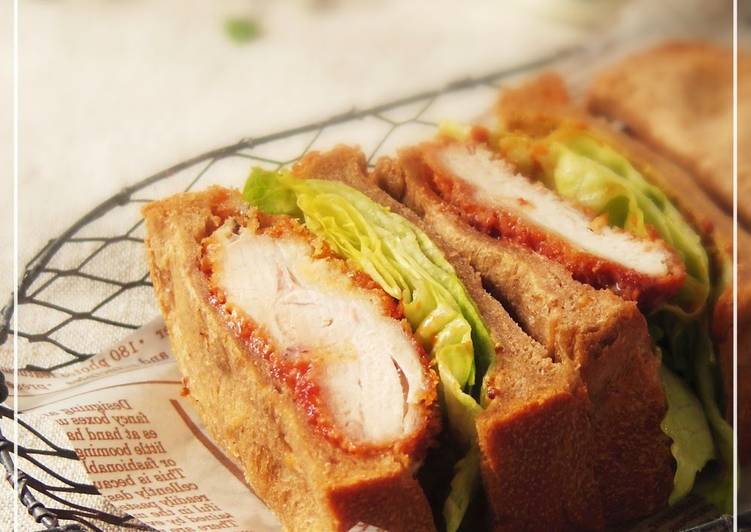 Recipe of Jamie Oliver Katsu Sandwiches