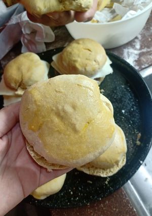 Una foto de Pan de hamburguesa