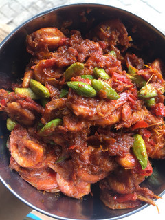 Foto resep Udang petai balado