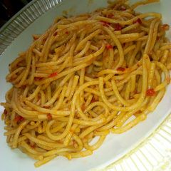 Jollof Spaghetti A picture of Jollof Spaghetti.