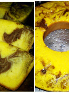 Foto resep cake marmer/ bolu klasik