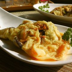 Herb & Shiitake Cheese Omelette A picture of Herb & Shiitake Cheese Omelette.
