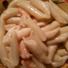A picture of Shrimp Penne Rigate Pasta.