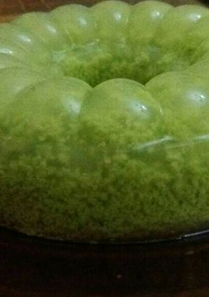 Foto resep Puding lumut pandan