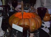 Une photo de citrouille halloween