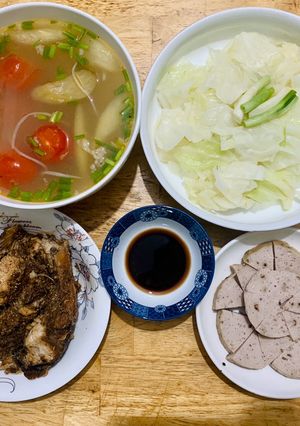 Hình của món Cơm nhà 9 (thời cô Vi).