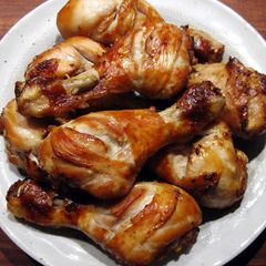 A picture of Soy Sauce & Ginger Marinated Chicken Drumsticks.