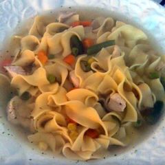 A picture of Chicken Noodle Soup.