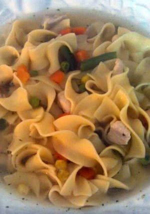 A picture of Chicken Noodle Soup.
