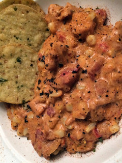 A picture of Skillet Cream Cheese Chicken Chili.