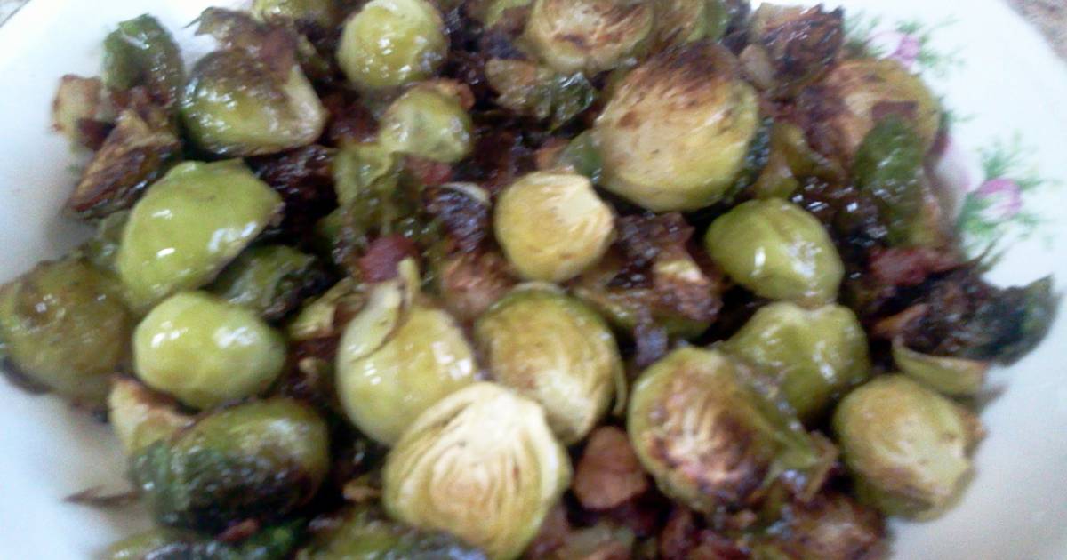 Bacon Roasted Brussel Sprouts