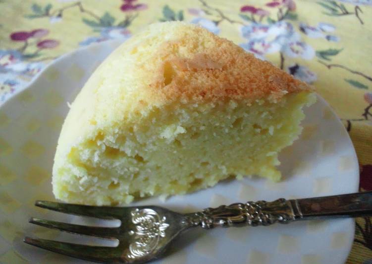 Recipe of Quick Save Time with a Food Processor and Rice-Cooker! Butter-Free Sweet Potato Cake