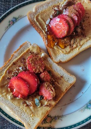 Φωτογραφία της συνταγής Flaxseeds and strawberries!