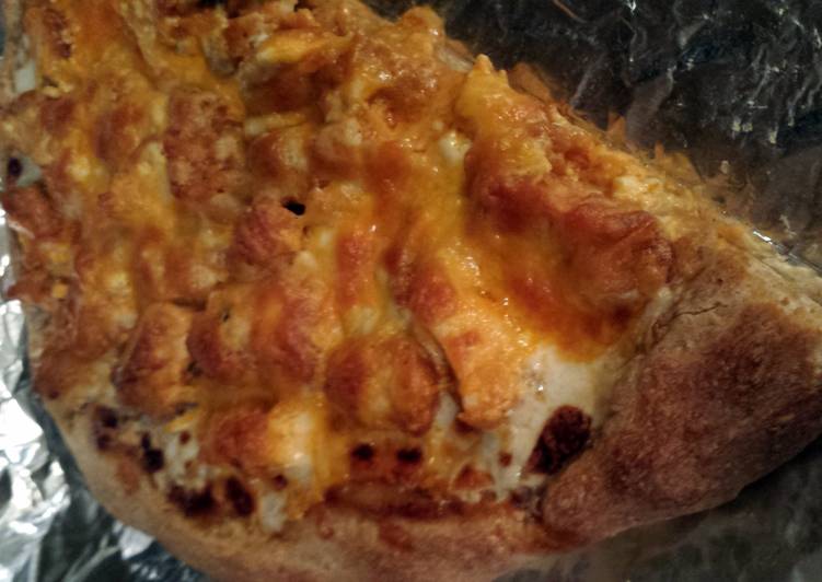 Step-by-Step Guide to Prepare Homemade Buffalo chicken pizza