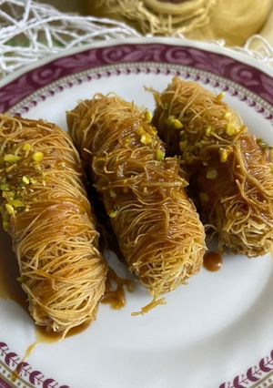 صورة لوصفة اصابع الكنافة