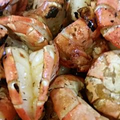 A picture of Shrimps in the Half Shell.