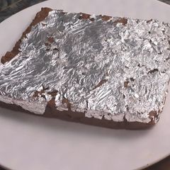 A picture of Water chestnut bran flour barfi | सिंघाड़े के आटे का बर्फी | water chestnut fudge.