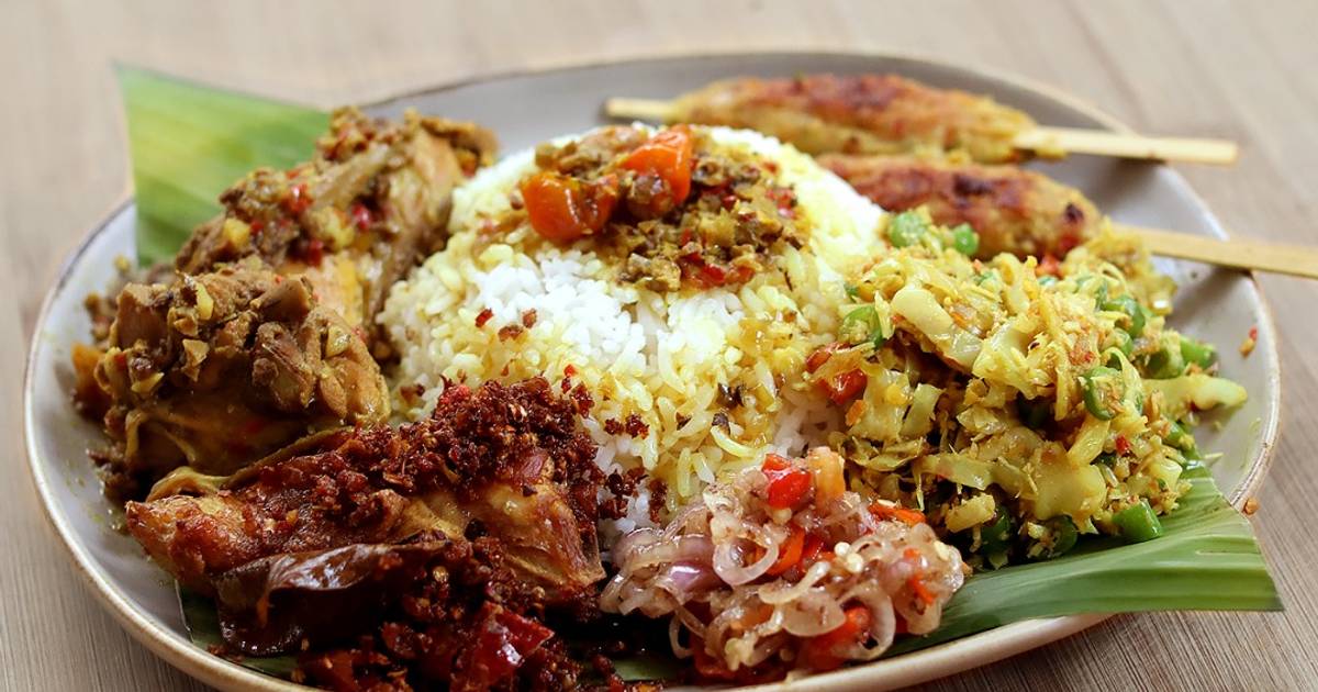 RESEP NASI CAMPUR BALI ENAK & MUDAH - stiickman