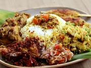 Gambar nasi campur bali