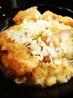 A picture of A Delicious Chicken Mizore Stew.